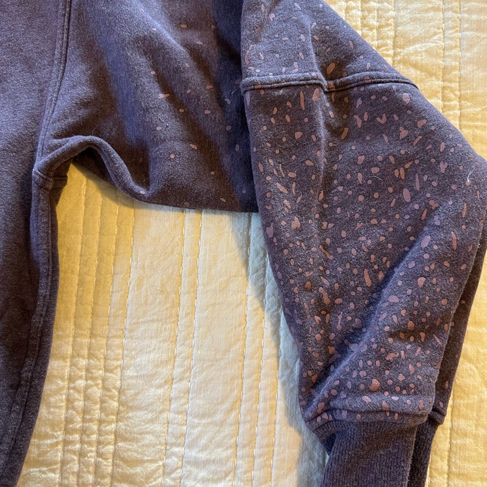 Lululemon To The Beat SoulCity Purple Crewneck Sweatshirt size 6 - Picture 12 of 13